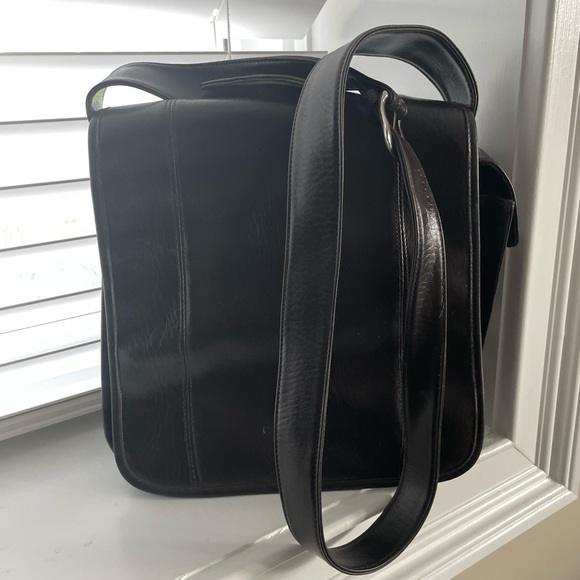 💯 Coach | Men’s Brown Leather Messenger Bag - Picture 4 of 16